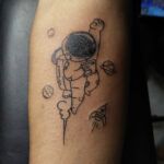 Astronaut tattoo best tattoo studio